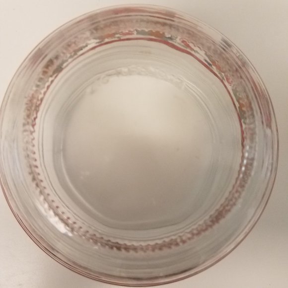 KIG Indonesia Vintage Clear Glass Candy Jar with Fall Design - Picture 6 of 6